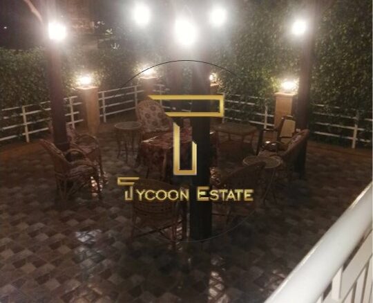 شقة مفروشة للإيجار بحديقة في مدينتي - تايكون العقاري