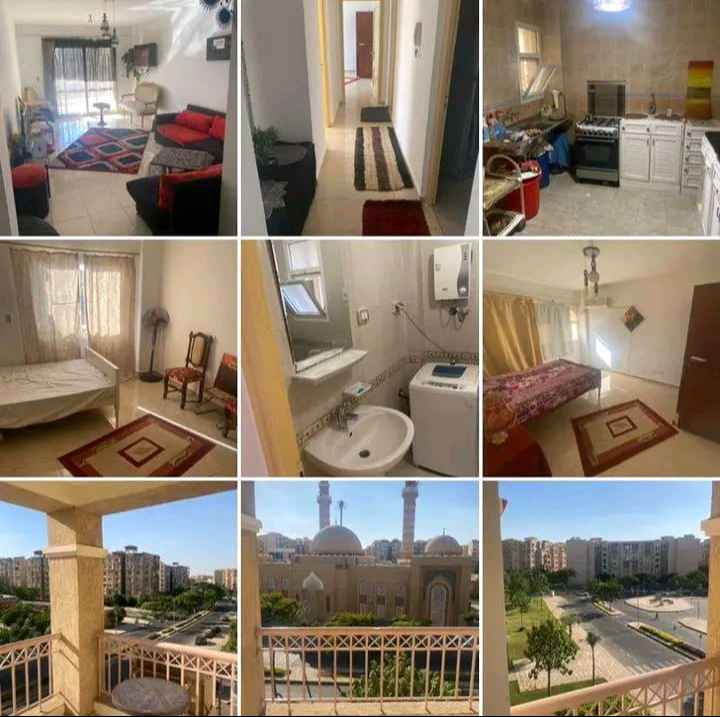 شقة ايجار بالفرش في مدينتي