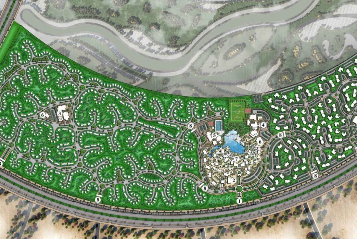 خريطة كمبوند سيليا العاصمة الادارية الجديدة