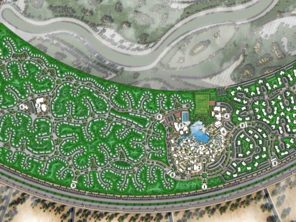 خريطة كمبوند سيليا العاصمة الادارية الجديدة