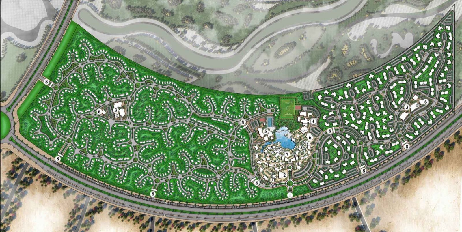 خريطة كمبوند سيليا العاصمة الادارية الجديدة