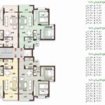 نماذج عمارات المرحلة الثانية عشر B12 مدينتي النموذج 01 الطابق الثالث