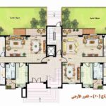 مدينتي النموذج 20 الطابق أرضي