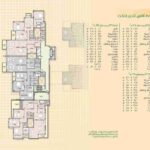 نماذج عمارات مدينتي مدينتي النموذج 660 الطابق الثالث