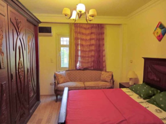 شقة إيجار مفروش بمدينتي B7 – حديقة خاصة وتشطيب فاخر - تايكون العقاري