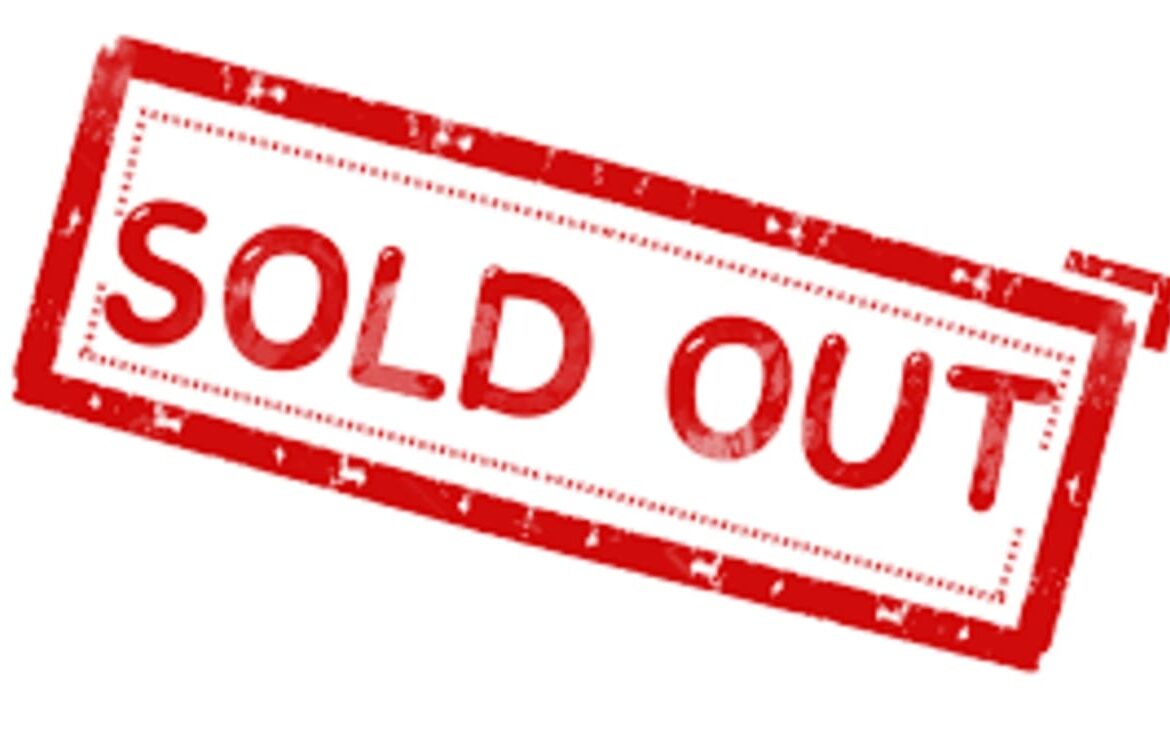 SOLD OUT - تم البيع