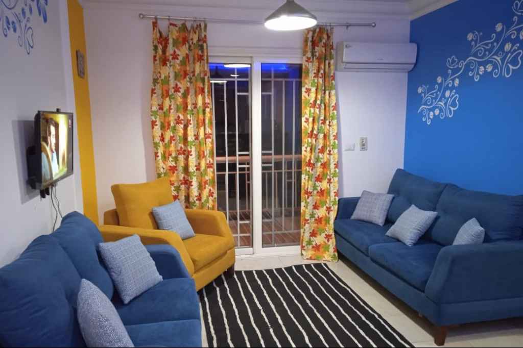 إيجار شقة مفروشة بأحدث التشطيبات - تايكون العقاري