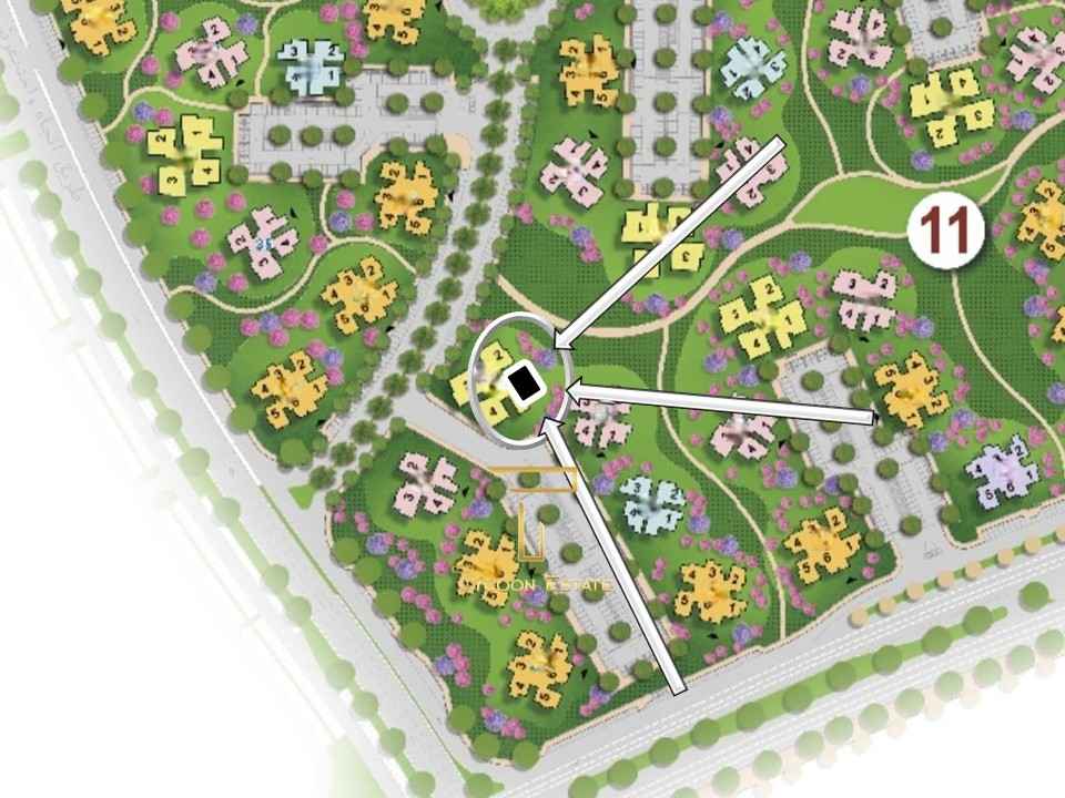 للبيع بمدينة نور شقة 215م حجز قديم على الخريطة.