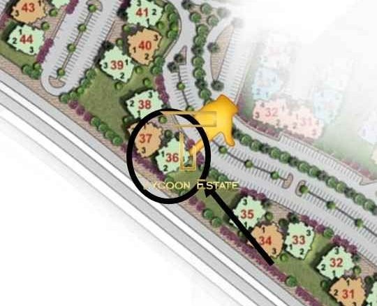 إطلالة وايد جاردن لـ شقة 103م للبيع في مدينتي B8 بجوار النادي والشانزلزيه.