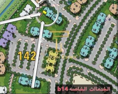 شقة 116م في مدينتي B14 بأعلى تميز وفيو جاردن – موقع الشقة على الخريطة – تايكون العقاري.