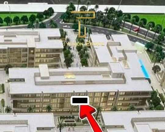 خريطة توضح موقع شقة مميزة للبيع في مشروع ايدن الرحاب.