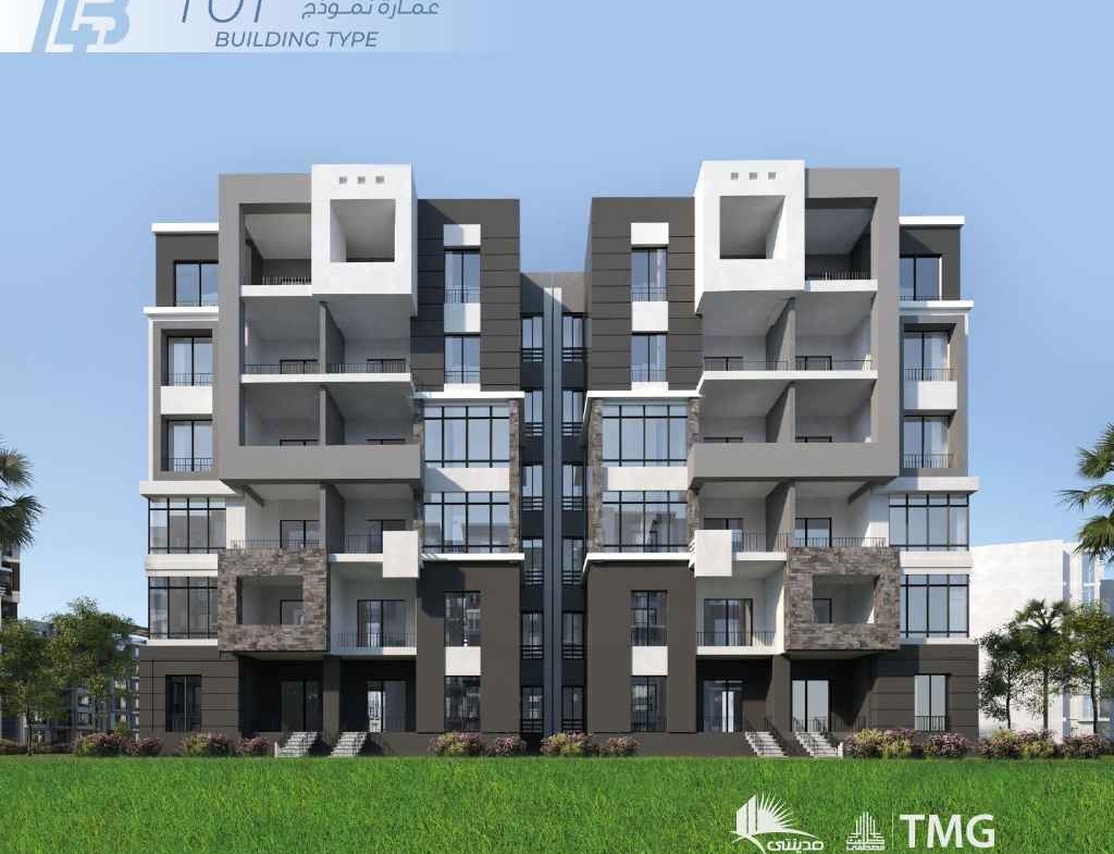 نماذج عمارات المرحلة الرابعة عشر B14 مدينتي مدينتي B14 نموذج T01