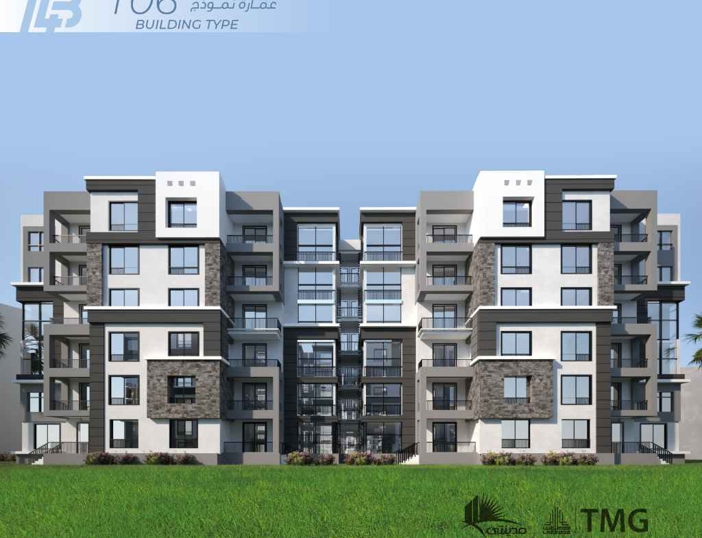 نماذج عمارات المرحلة الرابعة عشر B14 مدينتي