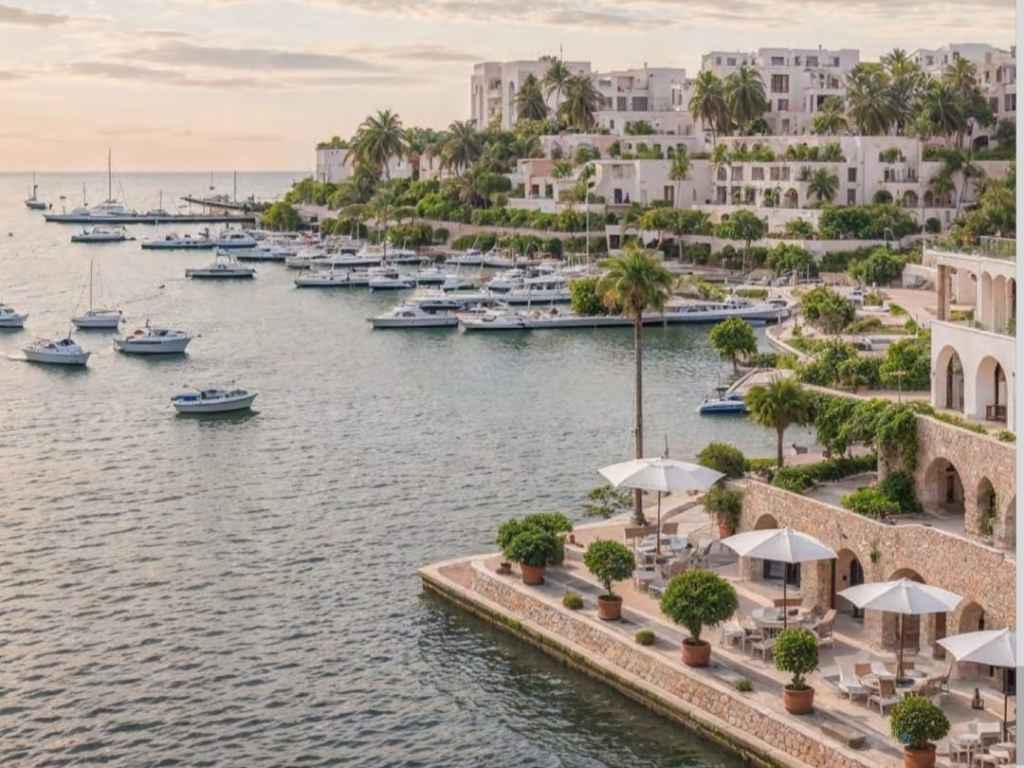 استوديو على البحر للبيع في الساحل الشمالي بمشروع ساوث ميد.