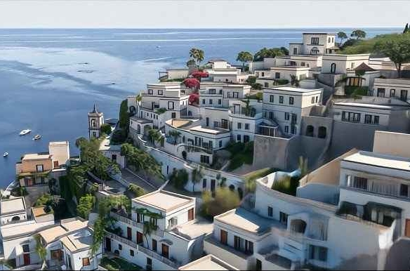 استوديو على مارينا اليخوت في الساحل الشمالي للبيع.