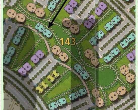 تصميم وموقع شقة أرضي بحديقة للبيع في مدينتي B14 تطل على مساحات خضراء - تايكون العقاري.