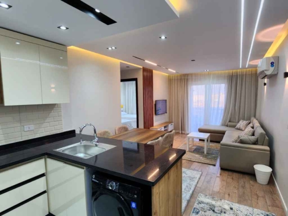 شقة فندقية للإيجار المفروش بمدينتي B12 بفرش راقٍ.