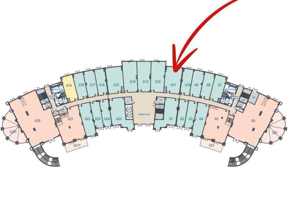 مكتب إداري للبيع في مدينتي داخل Open Air Mall بالتقسيط