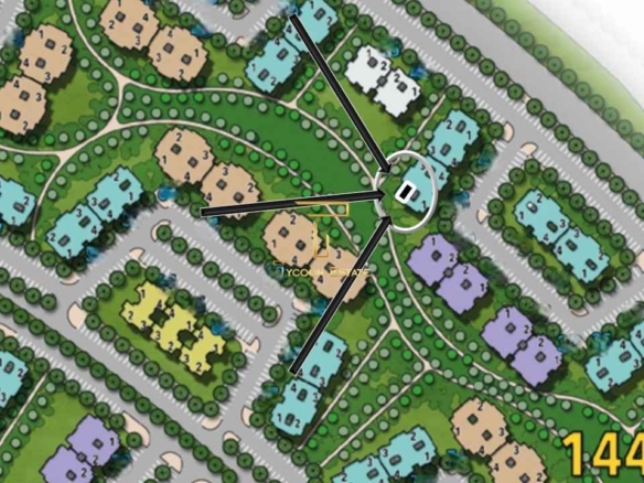 للبيع بمدينتي شقة 115م بحري طرفية على وايد جاردن.