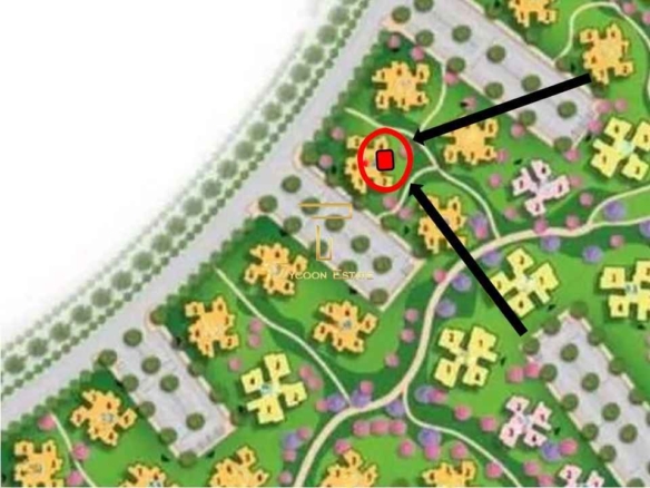 خريطة توضح موقع شقة للبيع بمدينة نور 82م حجز 2023.